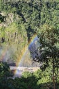 Barron Gorge Cairns Australia, with rainbow Royalty Free Stock Photo