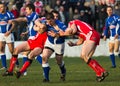 Barrow Raiders v Leigh Centurions Royalty Free Stock Photo