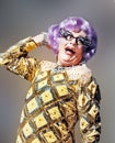 Barry Humphries as Dame Edna Everage on Broadway in 1999