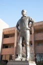 Barry switzer statue Royalty Free Stock Photo