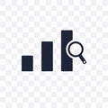Bars Chart Analysis transparent icon. Bars Chart Analysis symbol