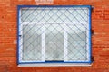 Bars on the window bars on the window Royalty Free Stock Photo