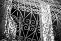 Bars on the window Tunis Royalty Free Stock Photo