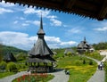 Barsana Monastery in Maramures Royalty Free Stock Photo