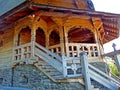 Barsana orthodox monastery in Maramures - detail