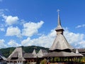 Barsana orthodox monastery in Maramures, Romania