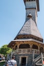 Barsana wooden monastery, Maramures, Romania. Barsana monastery is one of the main point of interest in Maramures area