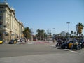 Barselona city street in Spain