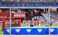 BARSHIM, Mutaz Essa on MEETING AREVA, Paris IAAF Diamond League Royalty Free Stock Photo