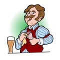 Bartender Cartoon 02