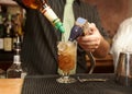 Bartender Pouring Drink