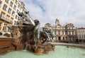 Bartholdi Fountain, Lyon Royalty Free Stock Photo