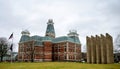 Bartholomew County Courthouse and Bartholomew County Memorial For Veterana