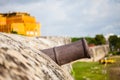 Bartizan of Cartagena's wall Royalty Free Stock Photo