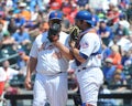 Bartolo Colon and Anthony Recker Royalty Free Stock Photo