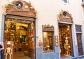 Bartolucci Store Firenze in Via della Condotta in Florence, Tuscany Royalty Free Stock Photo