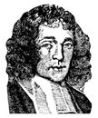 Baruch Spinoza, vintage illustration