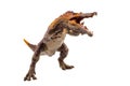 Baryonyx  ,dinosaur on white background Royalty Free Stock Photo
