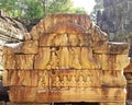 Bas-relief at ancient Ta Som temple