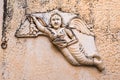 Bas-relief of an angel in Udaipur City Palace