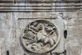 Rome, Italy. The Arch of Constantine Arco Constantino - Roman empire ancient landmark Royalty Free Stock Photo