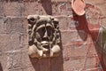 Bas-relief on a clay wall in the City San Pedro de Atakama and surroundings - Chile, Latin America