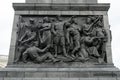 Bas-relief dedicated to the events of World War II on Victory Square