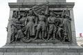 Bas-relief dedicated to the events of World War II on Victory Square