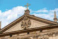 Bas-relief elements of the Church of Saints Peter and Paul in Krakow in Poland, designed in 1722