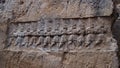 Bas relief Hittite ruins, Corum, Turkey