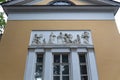 Bas-relief on a main house of the estate Lublino