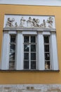 Bas-relief on a main house of the estate Lublino