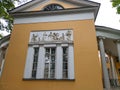 Bas-relief on a main house of the estate Lublino