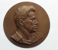 Bas-relief medal writer,Mayakovsky USSR