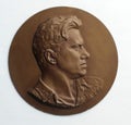 Bas-relief medal writer,Mayakovsky USSR