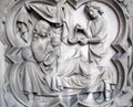 Bas relief, Paris Royalty Free Stock Photo
