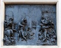 Bas-relief of the Sabine Women, Giambologna, Florence, Italy