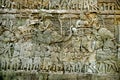 Bas Relief Statue of Khmer Culture in Angkor Wat.