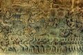 Bas-relief stone carving in Cambodia