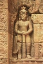 Bas-relief at Ta Som temple, Angkor area, Siem Reap, Cambodia Royalty Free Stock Photo
