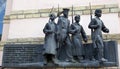 Bas-relief to the war graduates of the Kiev military schools