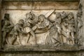 BAS-RELIEFS IN ARCHITECTURE. Bas-relief featuring with scenes from the Bible.
