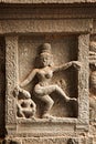 Bas reliefs in Hindu temple Royalty Free Stock Photo