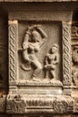 Bas reliefs in Hindue temple Royalty Free Stock Photo