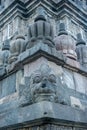 Bas-reliefs of Prambanan temple, Java, Indonesia Royalty Free Stock Photo