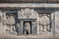 Bas-reliefs of Prambanan temple, Java, Indonesia Royalty Free Stock Photo