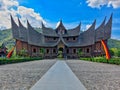 Basa Pagaruyung Palace, a traditional house from West Sumatra Royalty Free Stock Photo