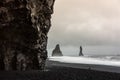 Basalt cave at at Reynisfjara Beach