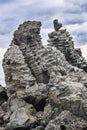 Basalt columnar in Acitrezza Sicily