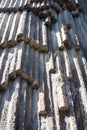 Basalt columnar units, Garni gorge, Armenia